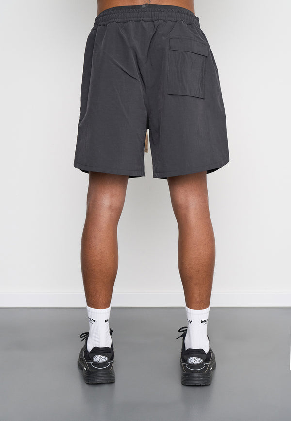 Multiply Spparel Woven Shorts SKETCH Black Soda