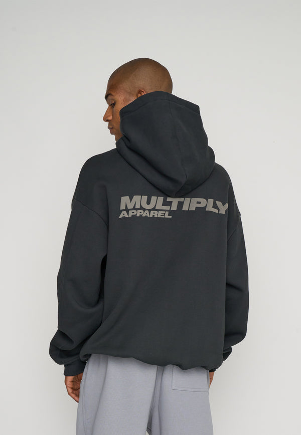 Multiply Spparel Oversize Hoodie BASIQUE Black Soda
