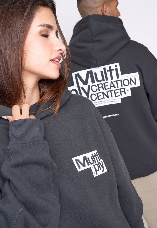Multiply Spparel Oversize Hoodie BILLBOARD Black Soda