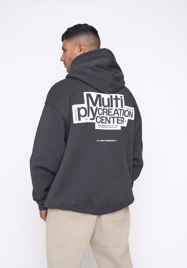 Multiply Spparel Oversize Hoodie BILLBOARD Black Soda