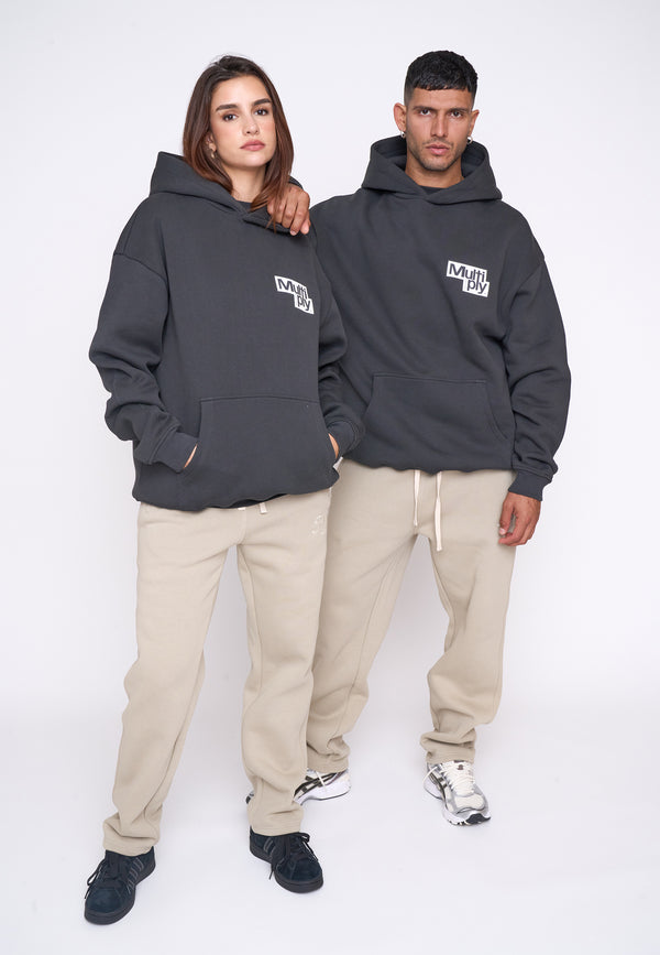Multiply Spparel Oversize Hoodie BILLBOARD Black Soda