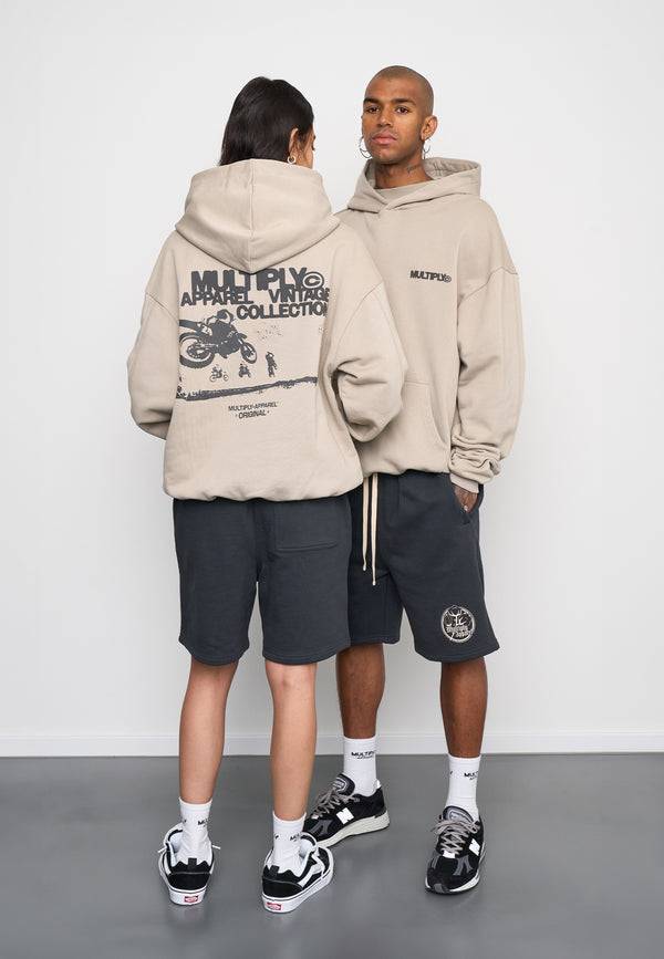 Multiply Spparel Oversize Hoodie DUST Vintage Khaki