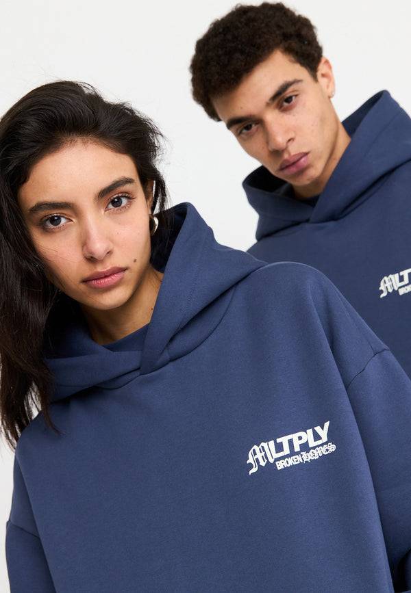 Multiply Spparel Oversize Hoodie FIGHT Night Shadow