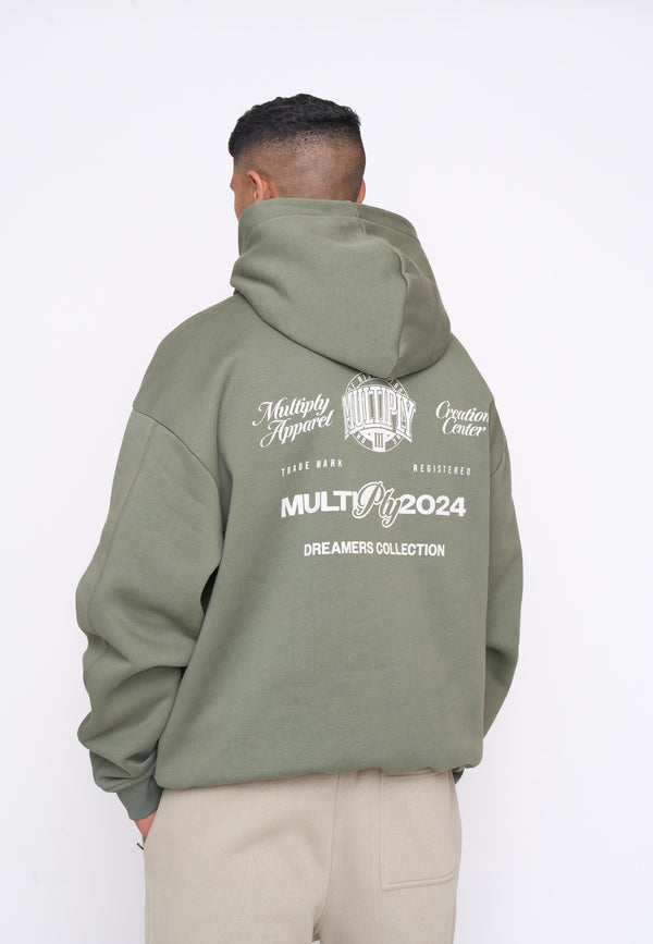 Multiply Spparel Oversize Hoodie MATCH Four Leaf Clover