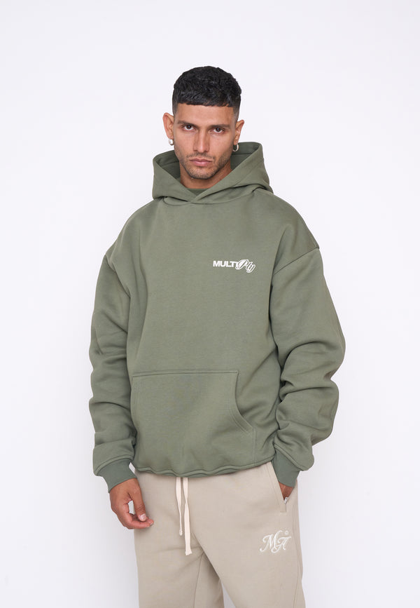 Multiply Spparel Oversize Hoodie MATCH Four Leaf Clover