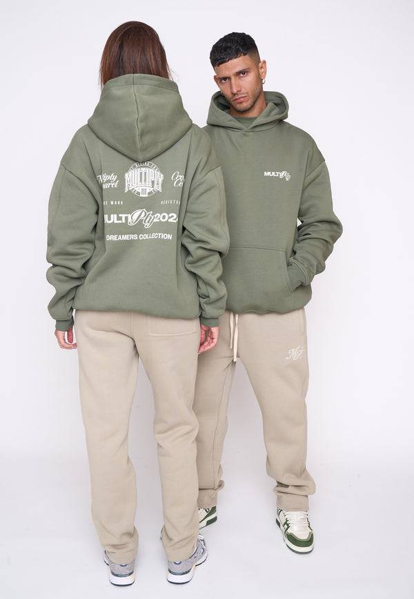 Multiply Spparel Oversize Hoodie MATCH Four Leaf Clover