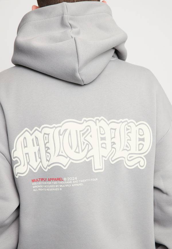 Multiply Spparel Oversize Hoodie MISJUDGED Ultimate Grey