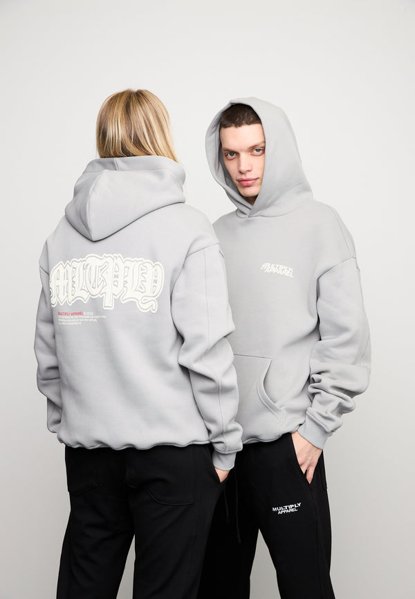 Multiply Spparel Oversize Hoodie MISJUDGED Ultimate Grey