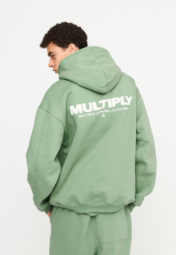 Multiply Spparel Oversize Hoodie MULTIPLY Hedge Green