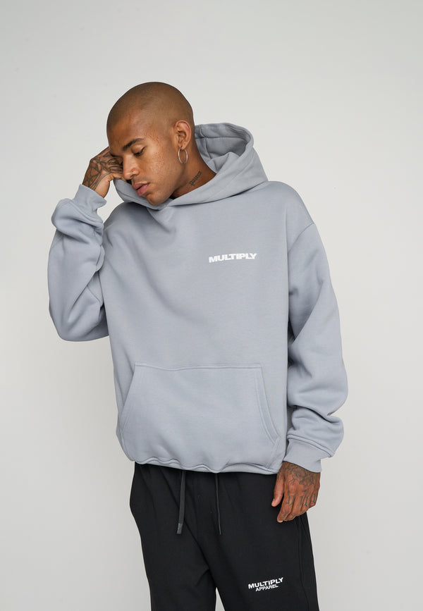 Multiply Spparel Oversize Hoodie MULTIPLY Ultimate Grey
