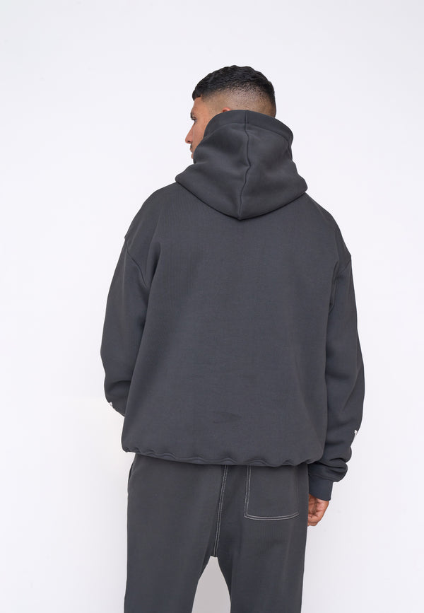Multiply Spparel Oversize Hoodie STORIES Black Soda