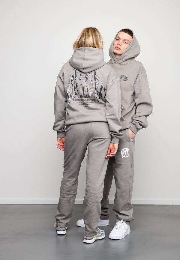 Multiply Spparel Oversize Hoodie TEMPERATURE Moon Mist