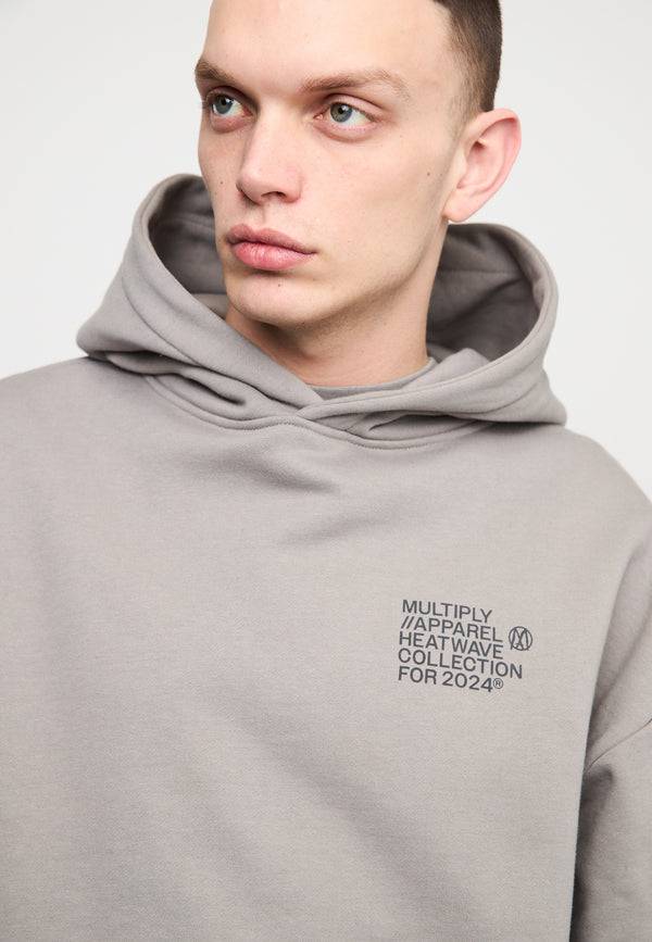 Multiply Spparel Oversize Hoodie TEMPERATURE Moon Mist