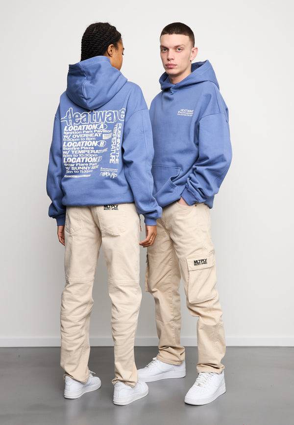 Multiply Spparel Oversize Hoodie VACATION Coastal Fjord