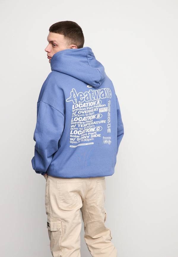 Multiply Spparel Oversize Hoodie VACATION Coastal Fjord