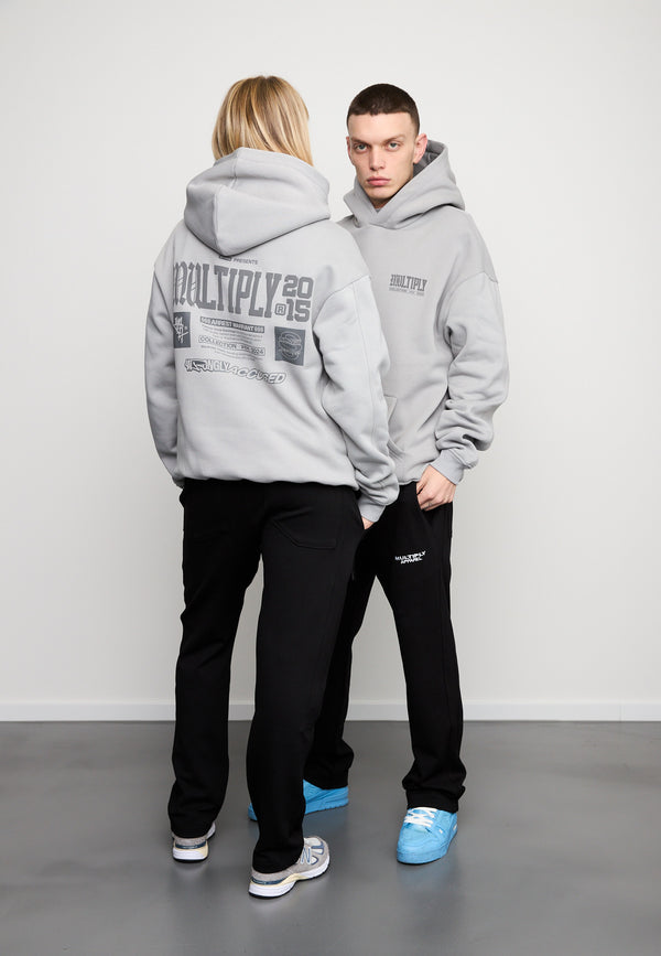 Multiply Spparel Oversize Hoodie WRONGLY Ultimate Grey