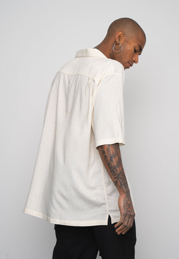 Multiply Spparel Oversize Shirt INMATES White Asparagus