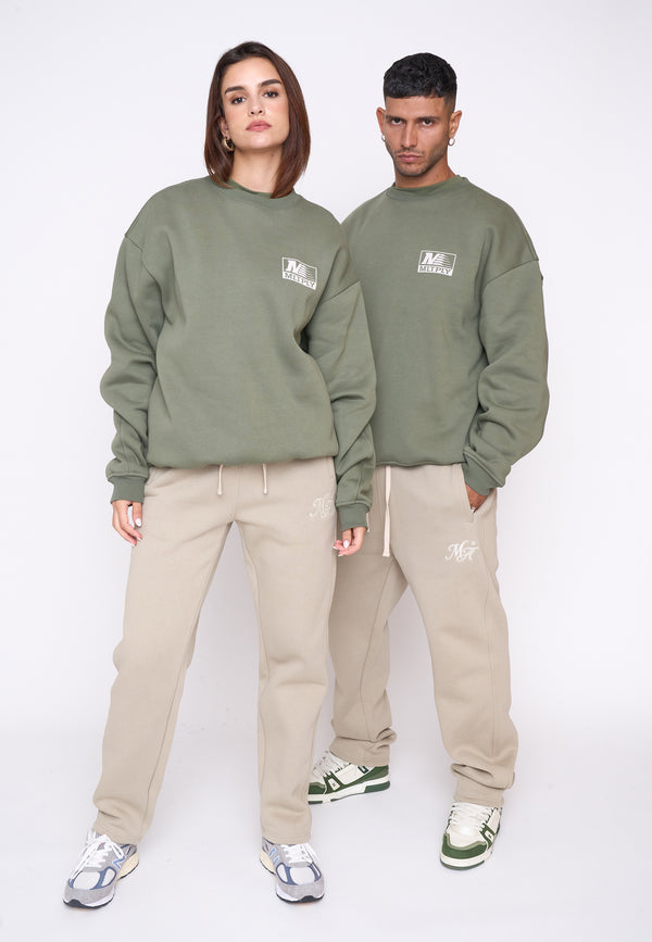 Multiply Spparel Oversize Sweatshirt PATROL Four Leaf Clover