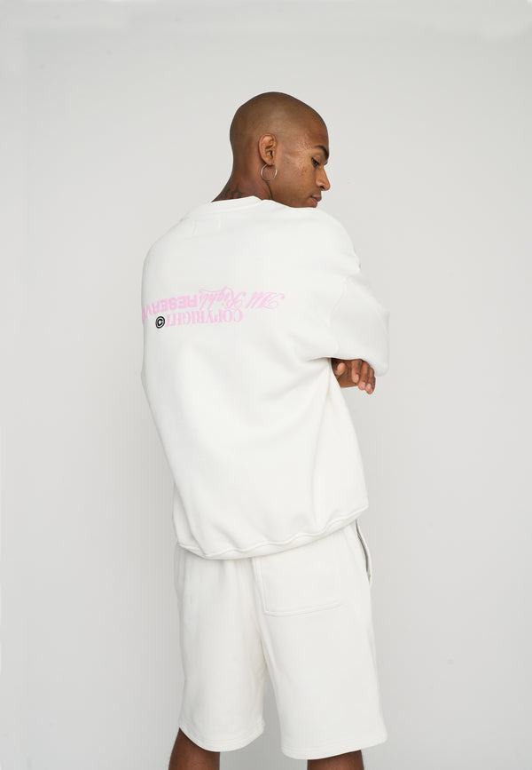 Multiply Spparel Oversize Sweatshirt RESERVED Snow White