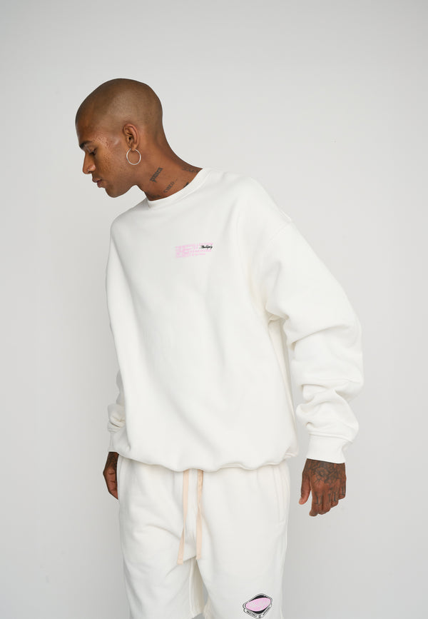 Multiply Spparel Oversize Sweatshirt RESERVED Snow White