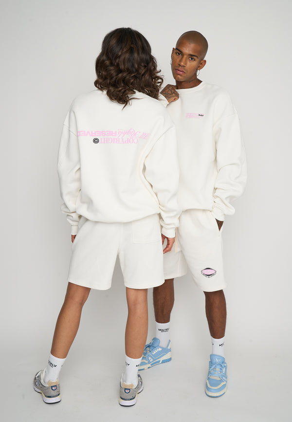 Multiply Spparel Oversize Sweatshirt RESERVED Snow White