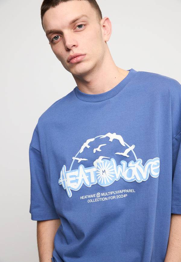 Multiply Spparel Oversize T-Shirt BREATH Coastal Fjord