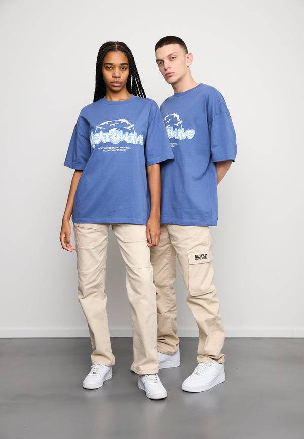 Multiply Spparel Oversize T-Shirt BREATH Coastal Fjord