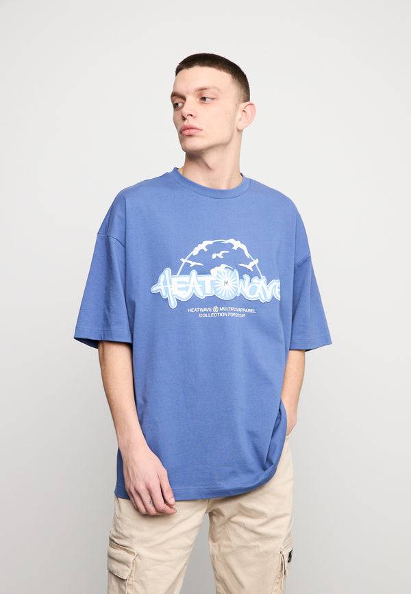 Multiply Spparel Oversize T-Shirt BREATH Coastal Fjord