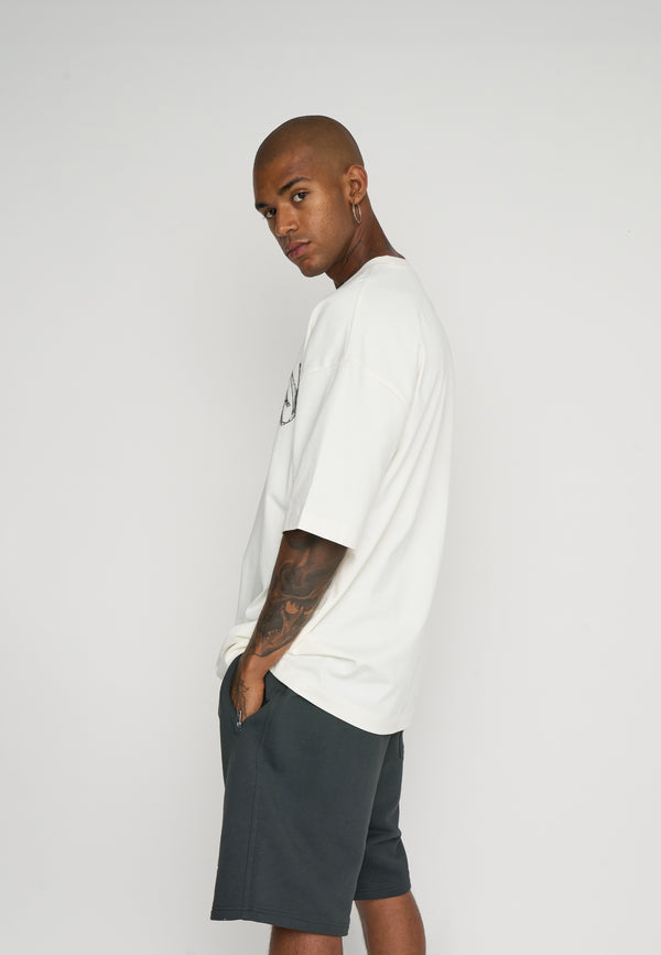 Multiply Spparel Oversize T-Shirt COMPANY Snow White