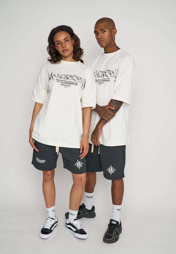 Multiply Spparel Oversize T-Shirt COMPANY Snow White