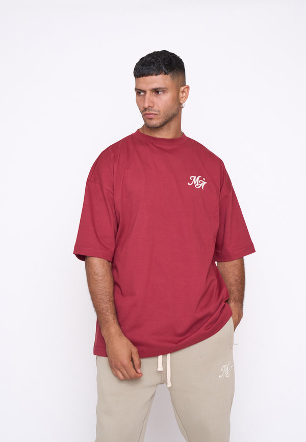 Multiply Spparel Oversize T-Shirt COMPETITION Ruby Wine
