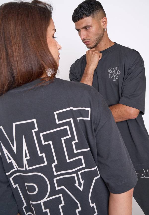 Multiply Spparel Oversize T-Shirt ELISION Black Soda