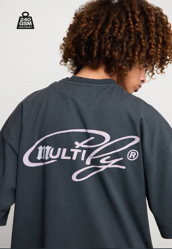 Multiply Spparel Oversize T-Shirt MASSIVE Black Soda