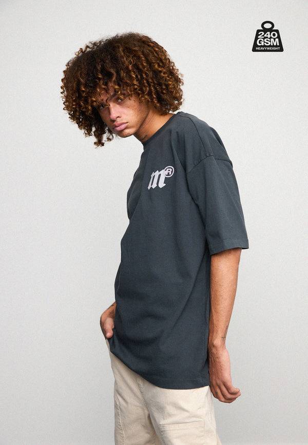 Multiply Spparel Oversize T-Shirt MASSIVE Black Soda