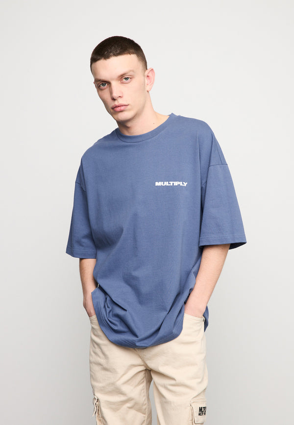 Multiply Spparel Oversize T-Shirt MULTIPLY Coastal Fjord