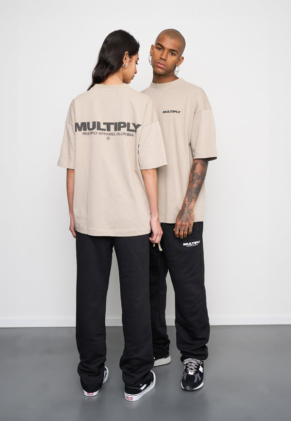 Multiply Spparel Oversize T-Shirt MULTIPLY Vintage Khaki