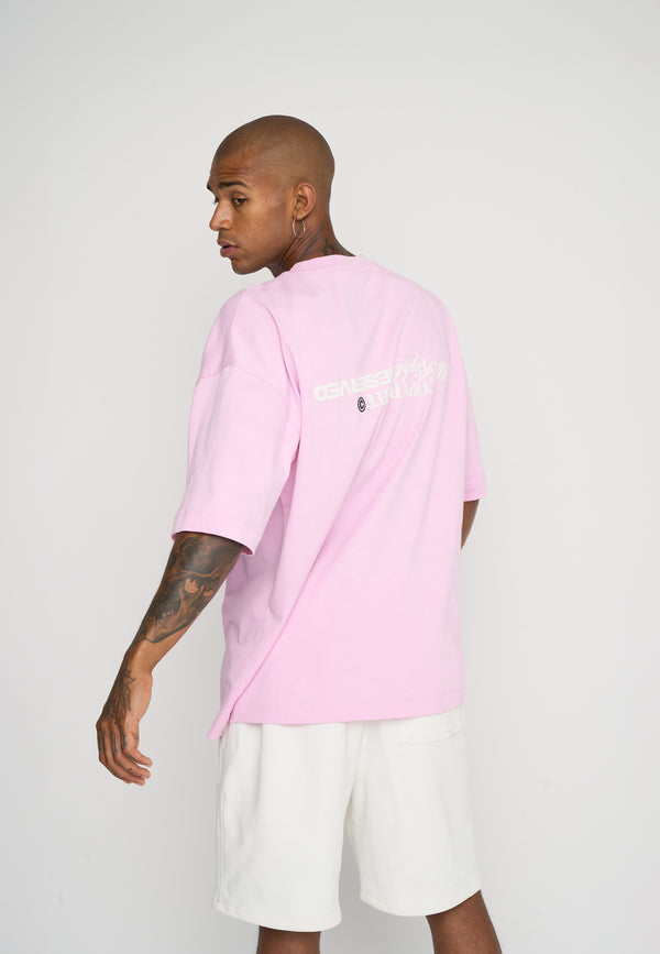 Multiply Spparel Oversize T-Shirt RESERVED Pink Lavender