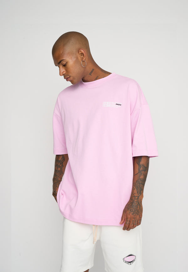 Multiply Spparel Oversize T-Shirt RESERVED Pink Lavender