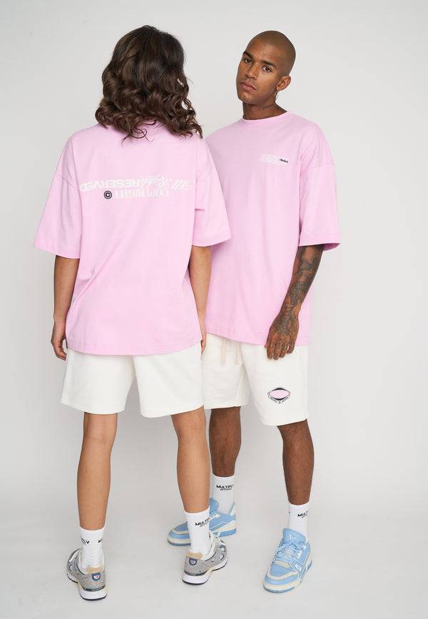 Multiply Spparel Oversize T-Shirt RESERVED Pink Lavender