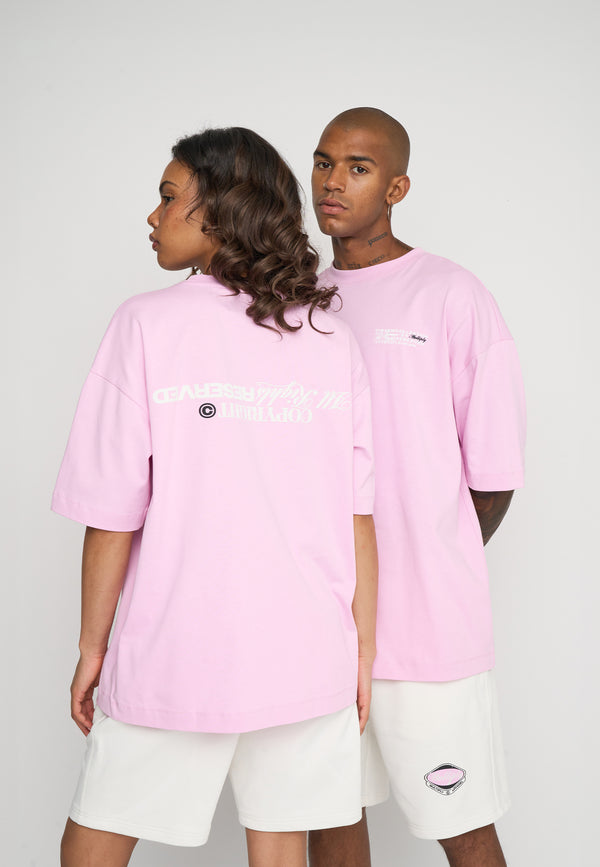 Multiply Spparel Oversize T-Shirt RESERVED Pink Lavender