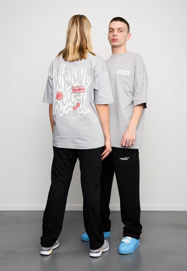 Multiply Spparel Oversize T-Shirt RIGHTS Ultimate Grey
