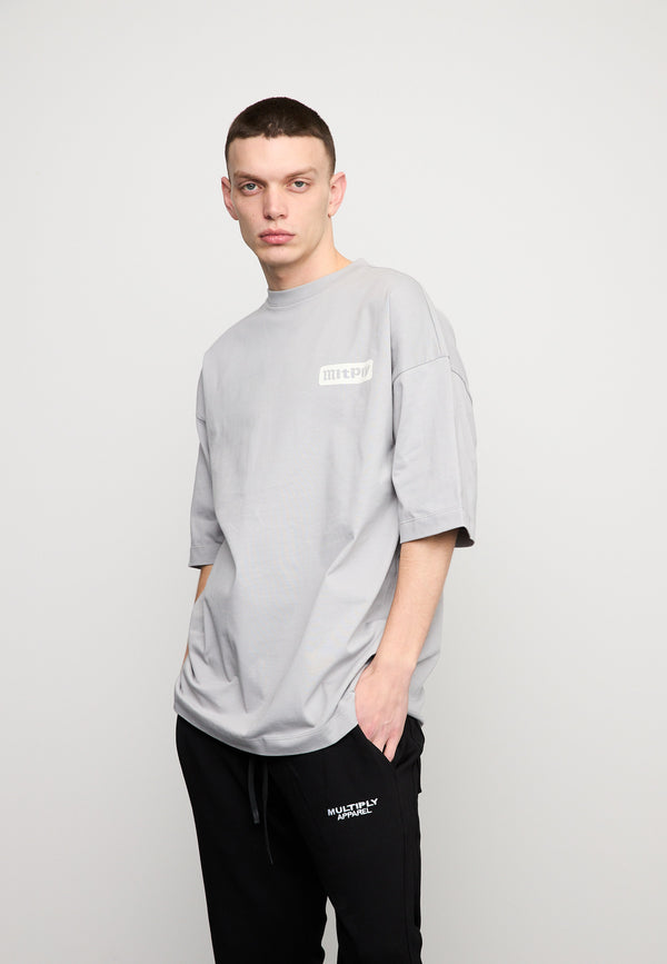 Multiply Spparel Oversize T-Shirt RIGHTS Ultimate Grey
