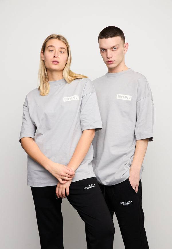Multiply Spparel Oversize T-Shirt RIGHTS Ultimate Grey