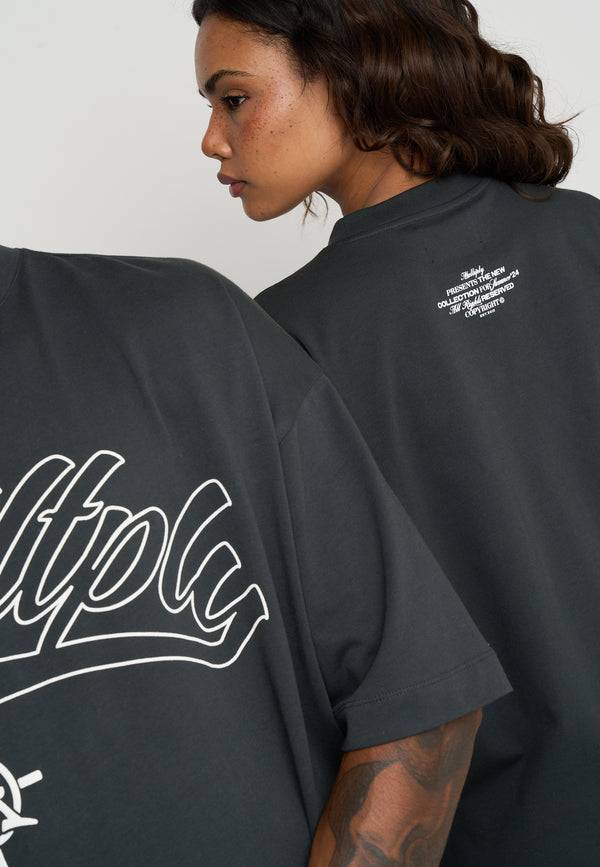 Multiply Spparel Oversize T-Shirt SECRECY Black Soda