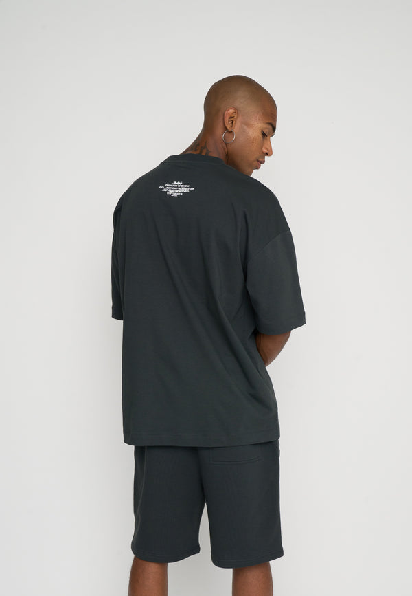 Multiply Spparel Oversize T-Shirt SECRECY Black Soda