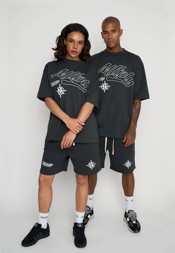 Multiply Spparel Oversize T-Shirt SECRECY Black Soda