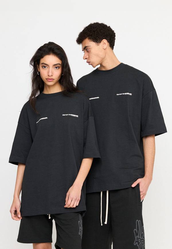 Multiply Spparel Oversize T-Shirt SLANDER Black Soda Washed
