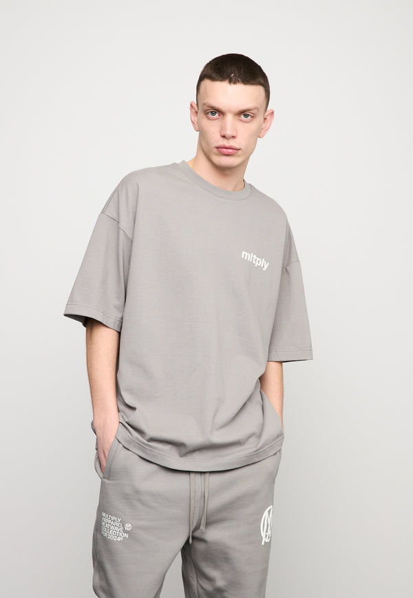 Multiply Spparel Oversize T-Shirt SUMMER HEAT Moon Mist