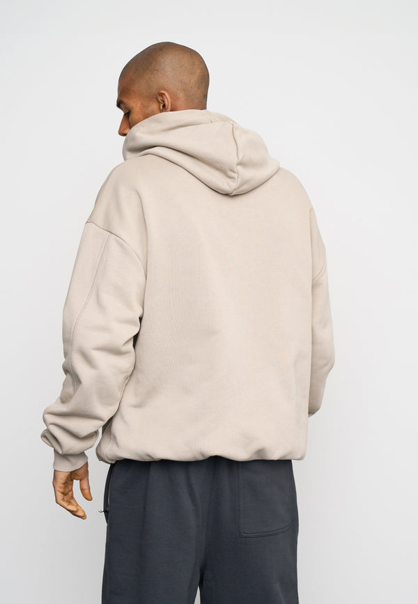 Multiply Spparel Oversize Zip Hoodie ANTIQUE Vintage Khaki