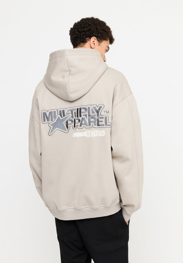 Multiply Spparel Oversize Zip Hoodie EMOTIONS String